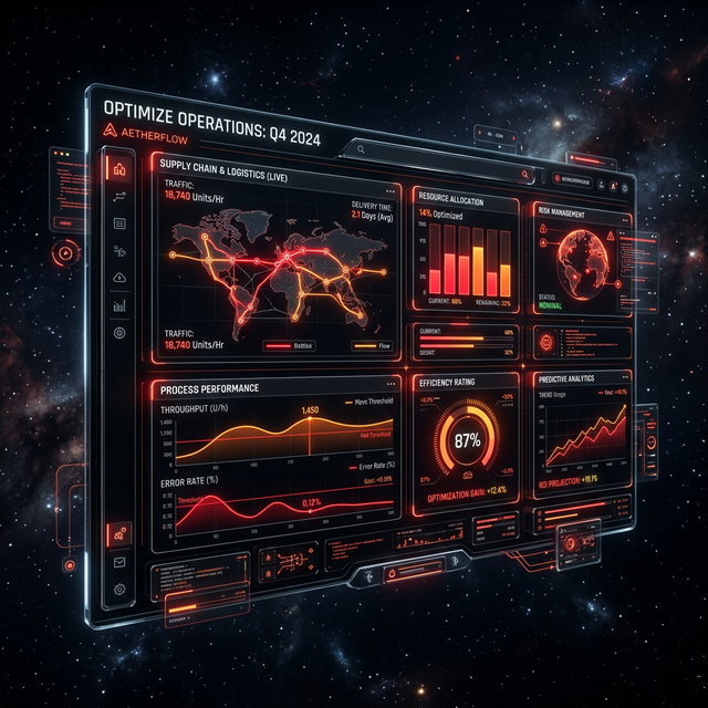 Dashboard de Optimización de Procesos